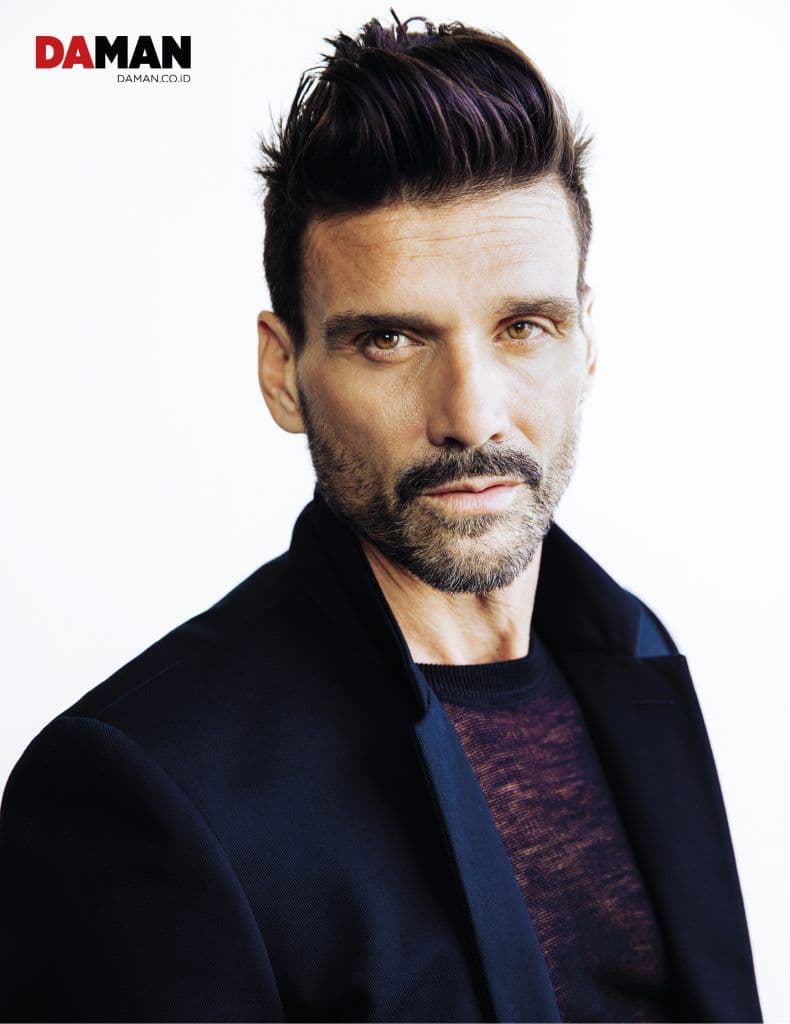 DA MAN OUTTAKES_Frank Grillo of Marvel's Captain America Civil War in Shirt by calvin klein collection