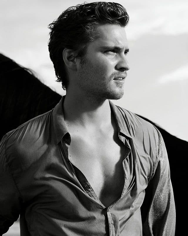 luke grimes for chanel homme allure sport