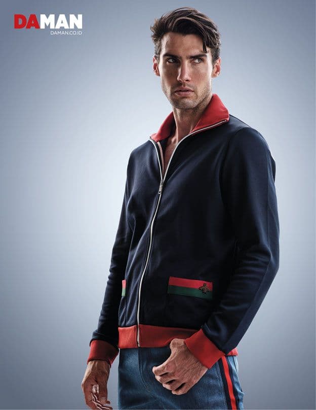 Olympics 2016 Trend Track Jacket by Gucci