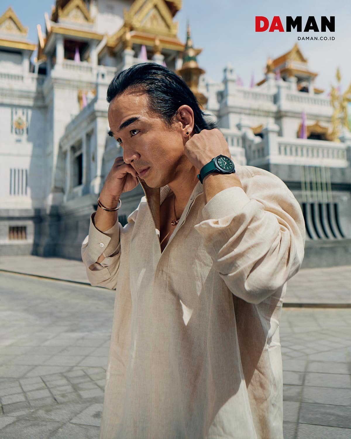 Joe Taslim Puts Bvlgari’s Watches in Motion Across Bangkok