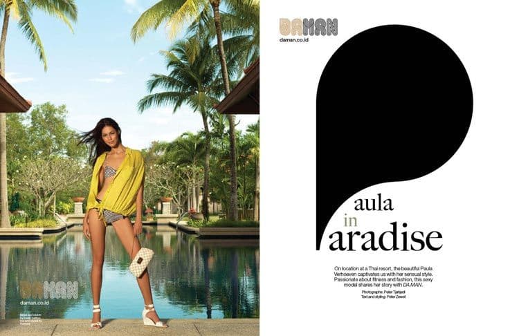 Paula Verhoeven for DA MAN