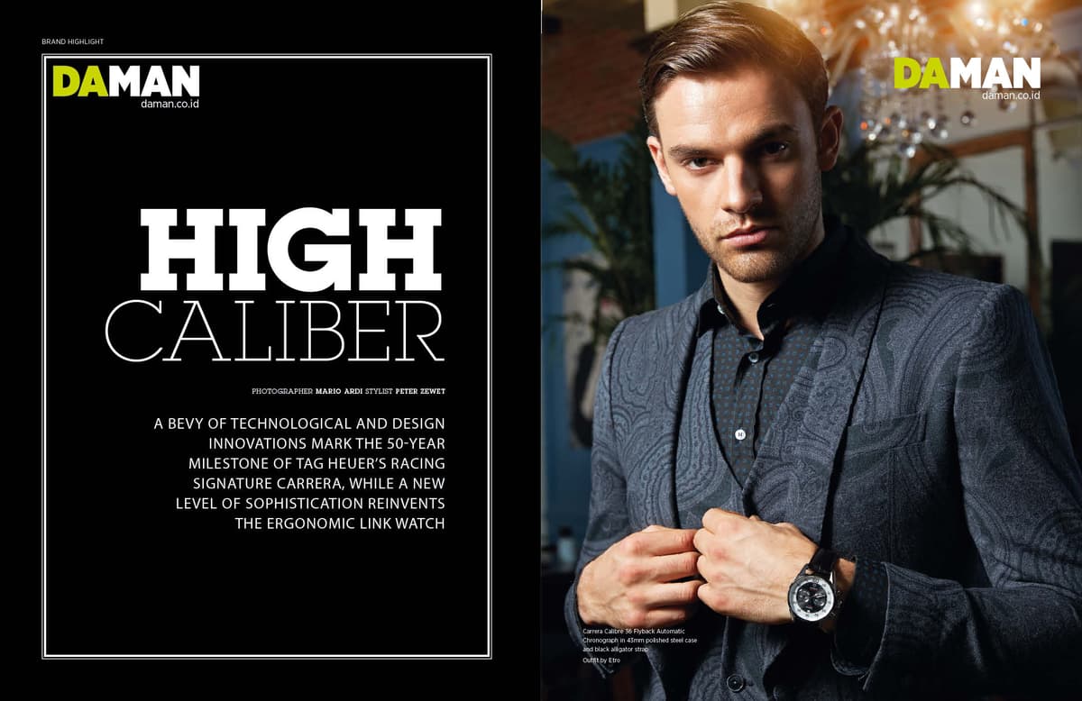 TAG Heuer’s racing signature Carrera