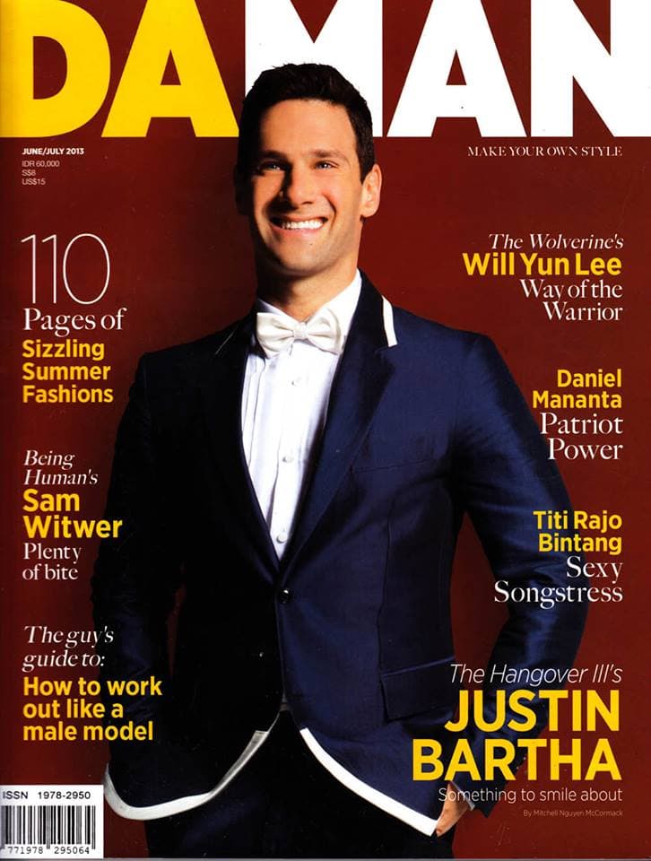 Justin Bartha Cover