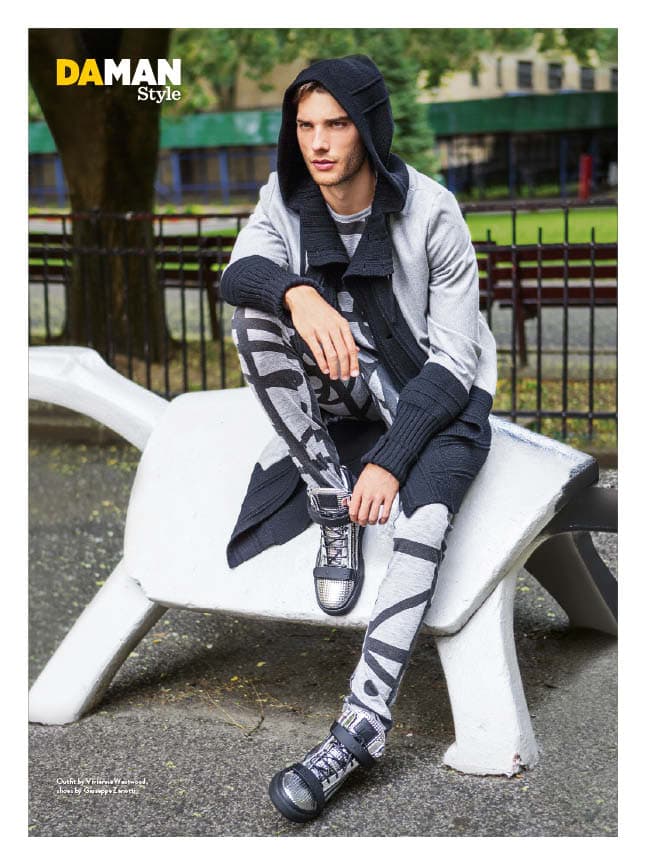 Aurelien Muller Feature Fashion Spread DAMAN