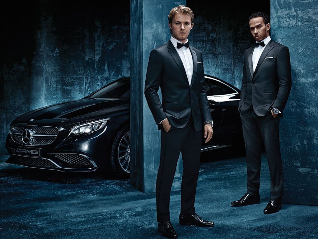 DAMAN News Mercedes AMG Petronas and Hugo Boss