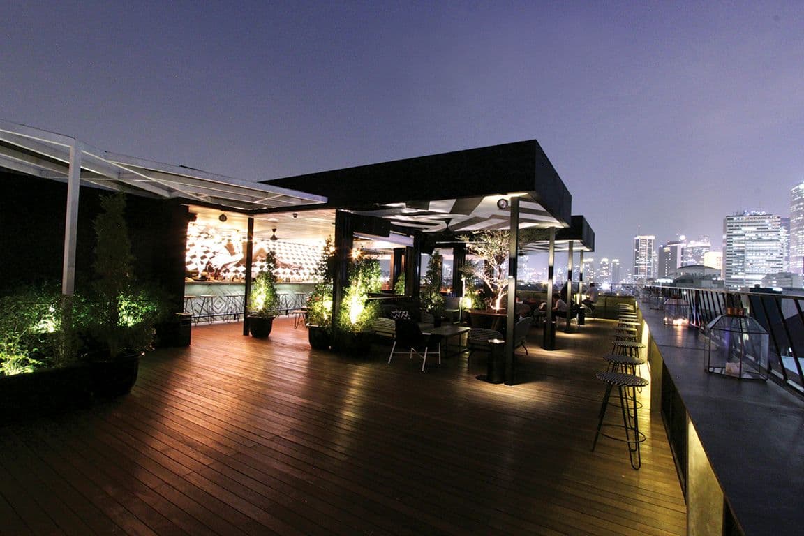 Bart rooftop bars, rooftop bars in Jakarta.
