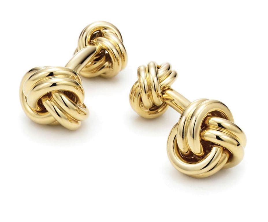 Tiffany & Co Gold Cufflink DA MAN Essential