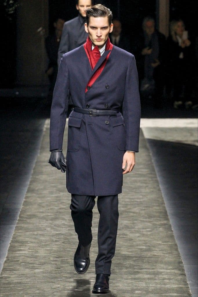 Fall/Winter 2015 Runway Trend: Brioni Belted Outerwear