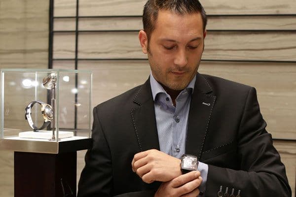 Joachim Besomi of Hautlence Watch