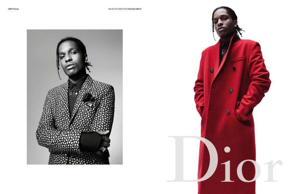 ASAP Rocky Dior Homme Campaign