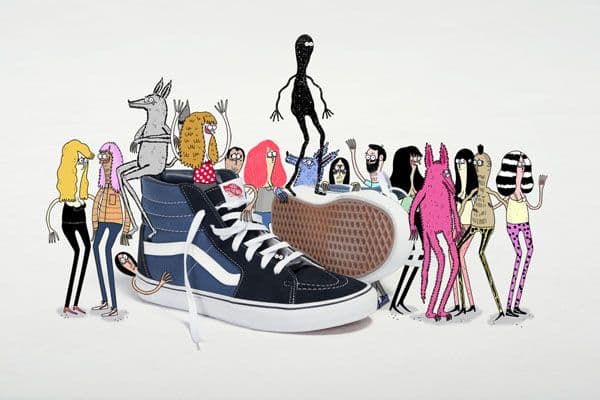 Jay_Howell_for Vans Sk8-Hi_illustration