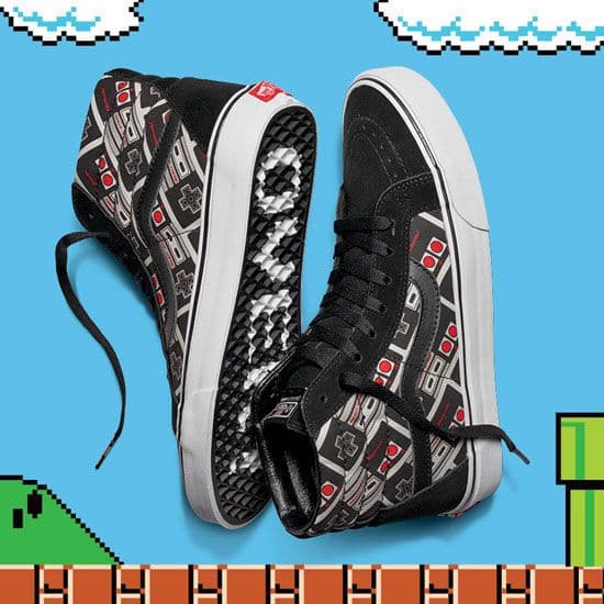 Vans x Nintendo NES Controller Shoes