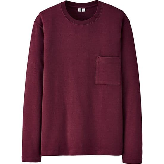 Men U Long-Sleeve Crewneck T-Shirt