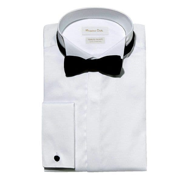 Bow tie and shirt by Massimo Dutti 