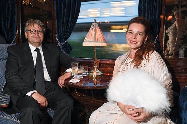 Jacques Cavallier and Valeria Manini