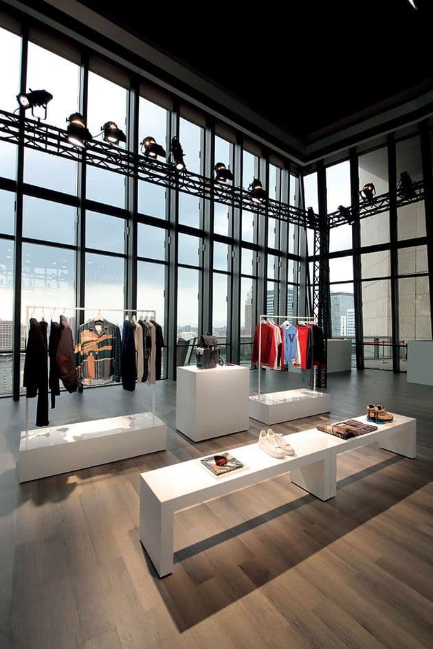 The fall/winter 2017 collection on display
