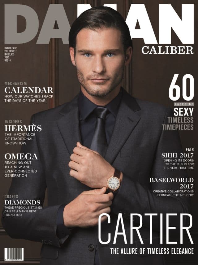 DA MAN Caliber Cover Ronald Liem