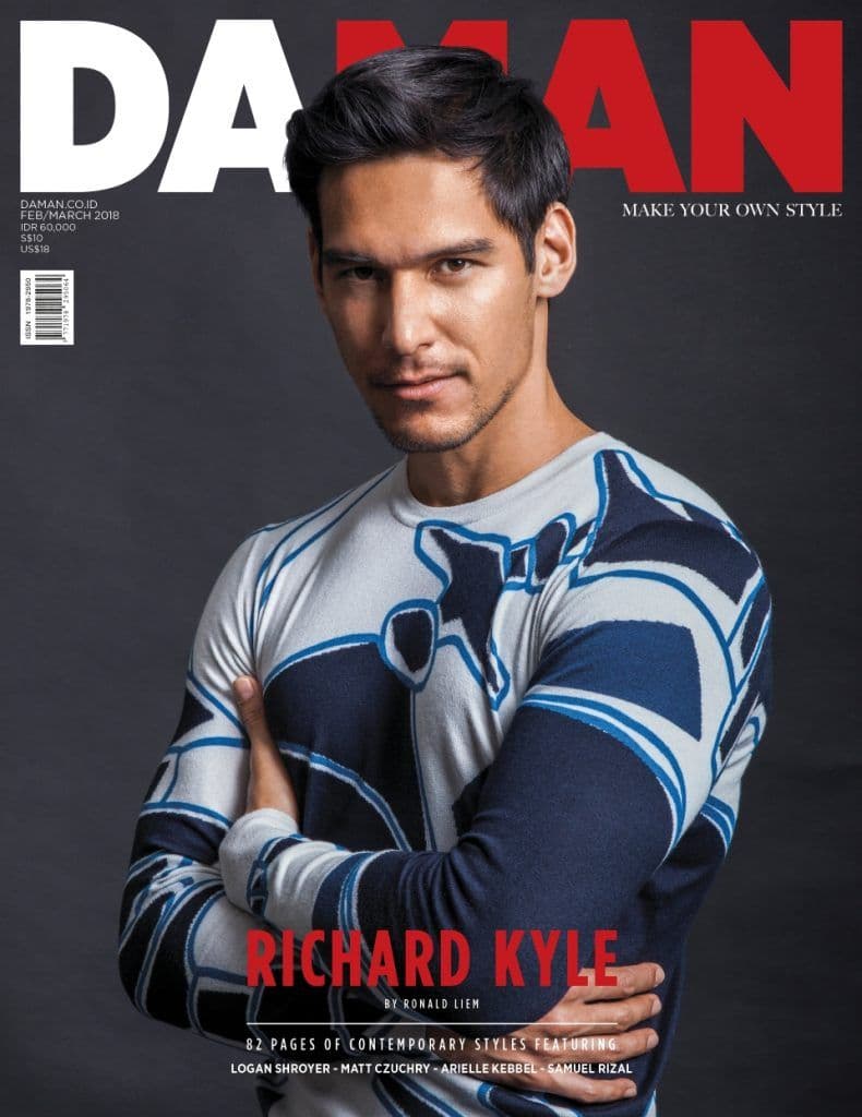 Cover + Blurps[small] - DA MAN magazine cover Richard Kyle Ronald Liem
