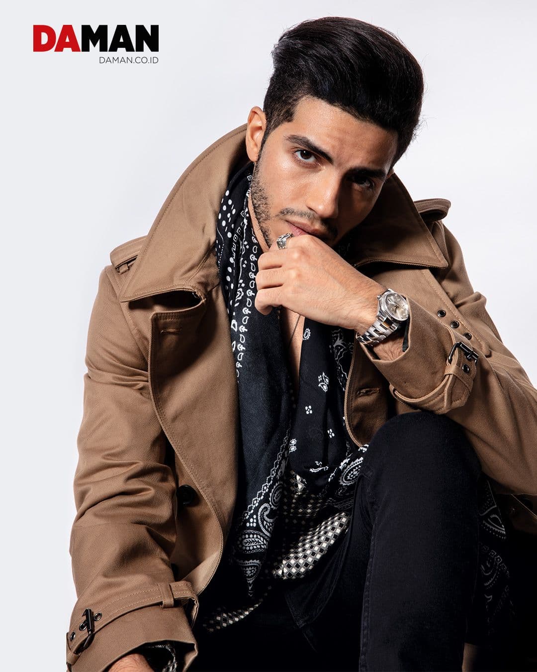 Mena Massoud, Mitchell Nguyen McCormack, Lisette Mora, Rachel Burney, The Kooples, Rolex, Pyrrha, Clocks and Colours