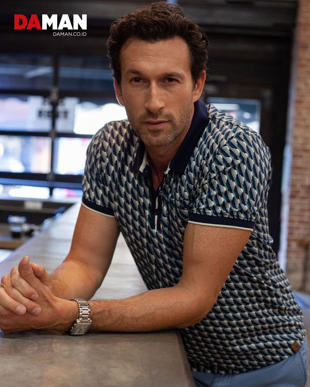 Shirt by 4 Funky Flavours, pants by Polo, watch by ESQ
