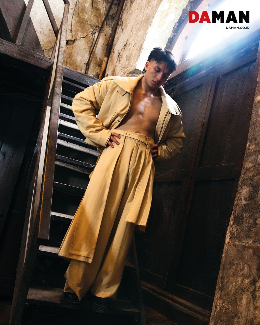 Jefri Nichol by Hann Prawira for DAMAN, Feb/Mar 2024