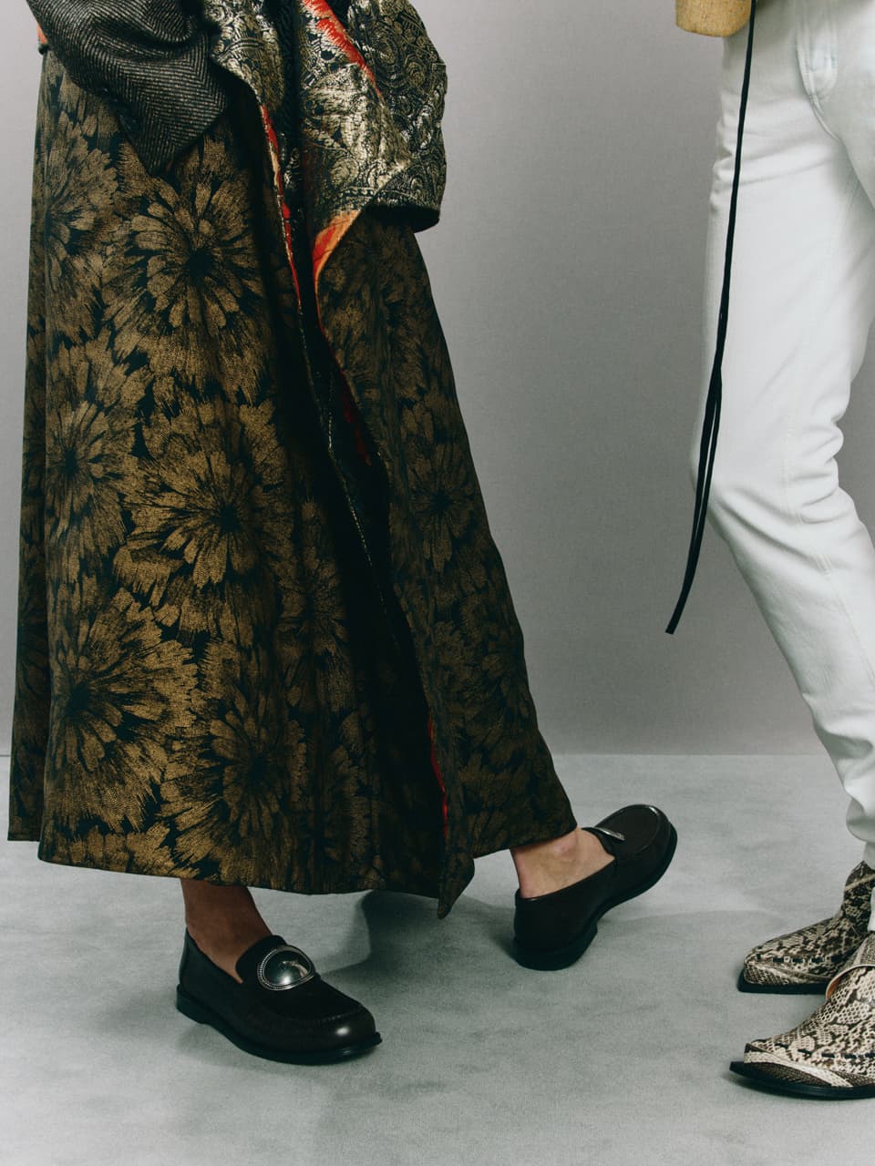 The Dior Médaillon loafers