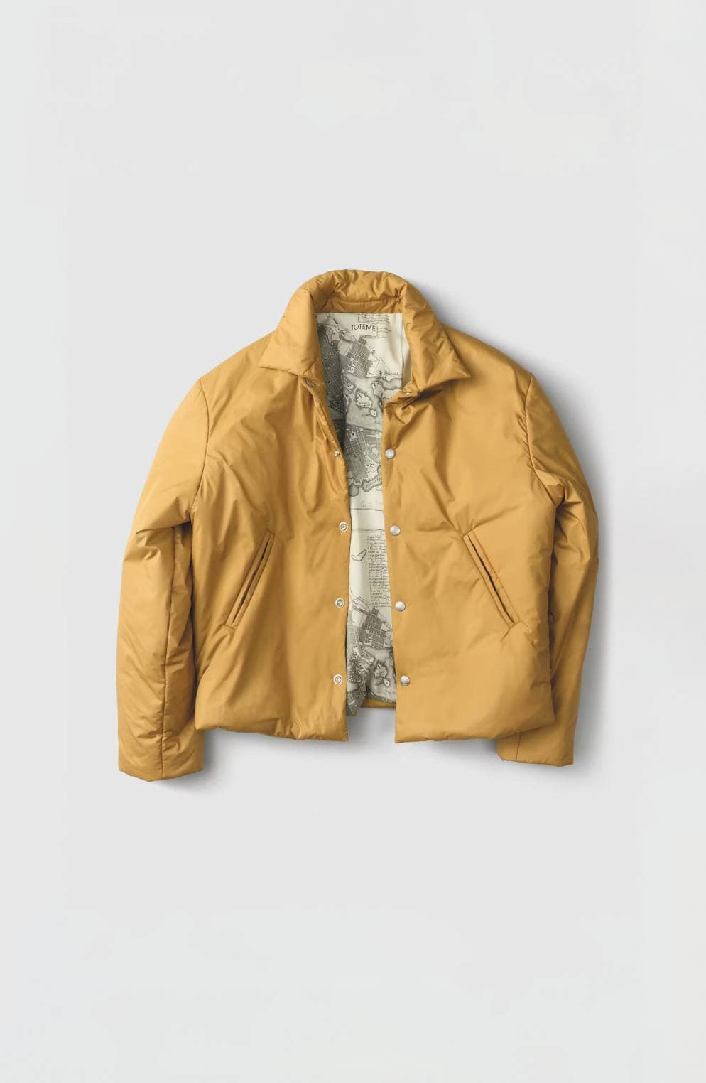 Mustard liner jacket