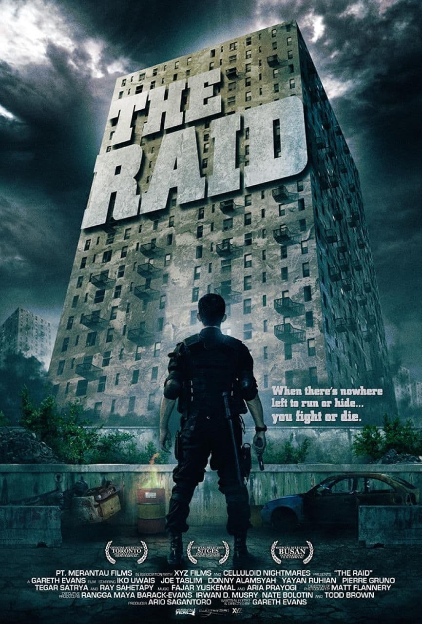 DA MAN The_Raid_(Gareth_Evans and Joe Taslim)_poster