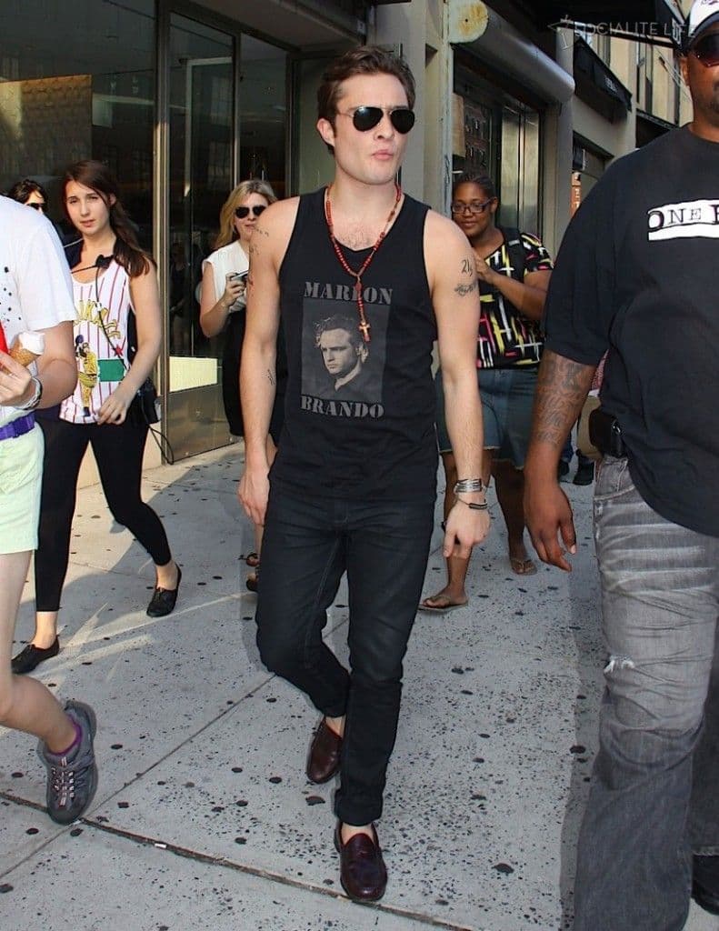 Ed Westwick personal style