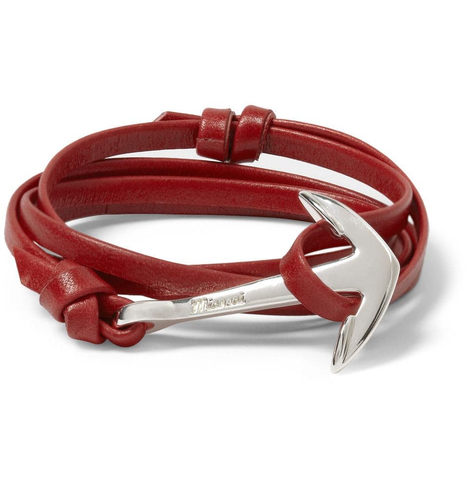 Miansai anchor wrap bracelet