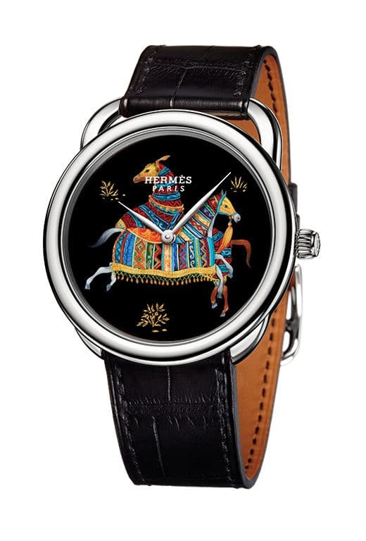 Hermes Watch Arceau Cheval d’Orient DAMAN