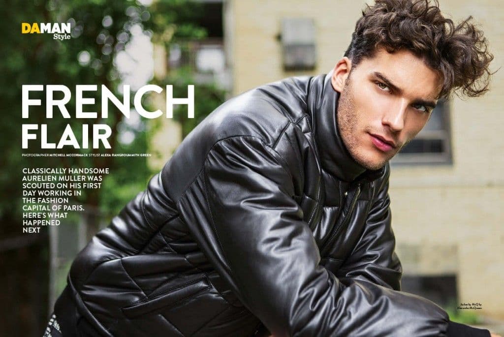 Aurelien Muller Feature Fashion Spread DAMAN