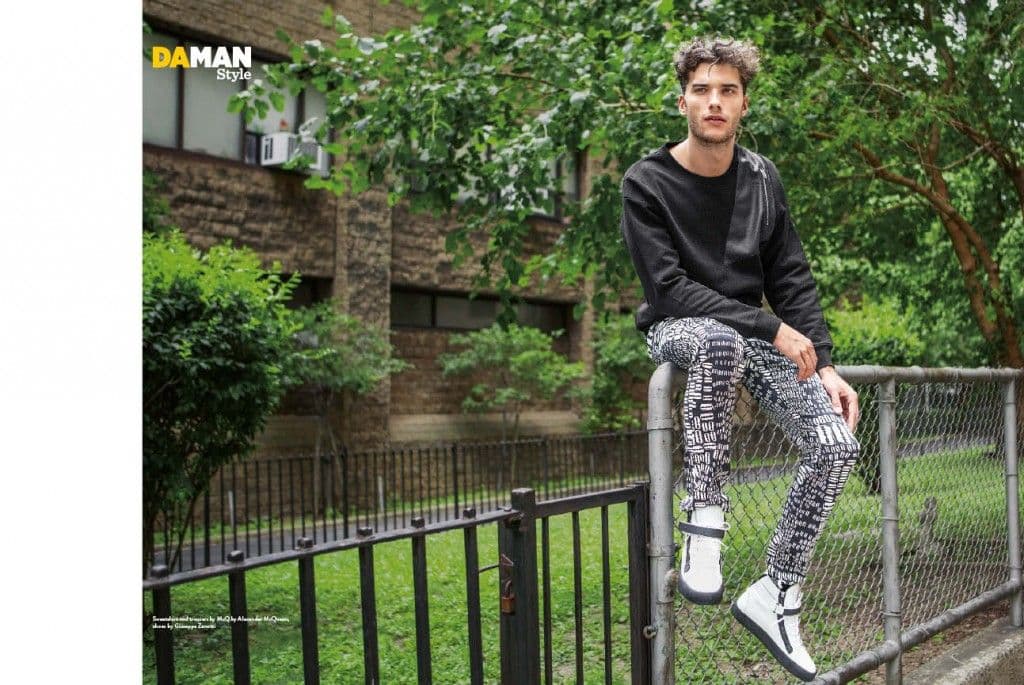 Aurelien Muller Feature Fashion Spread DAMAN