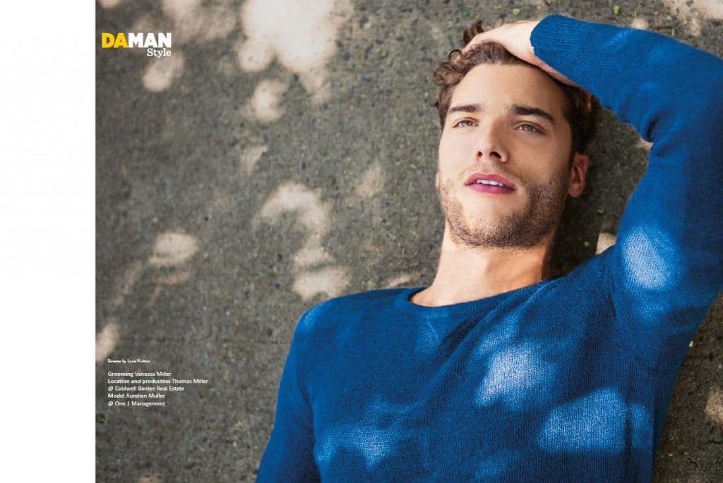 Aurelien Muller Feature Fashion Spread DAMAN