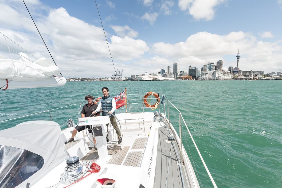 Sailing in Auckland