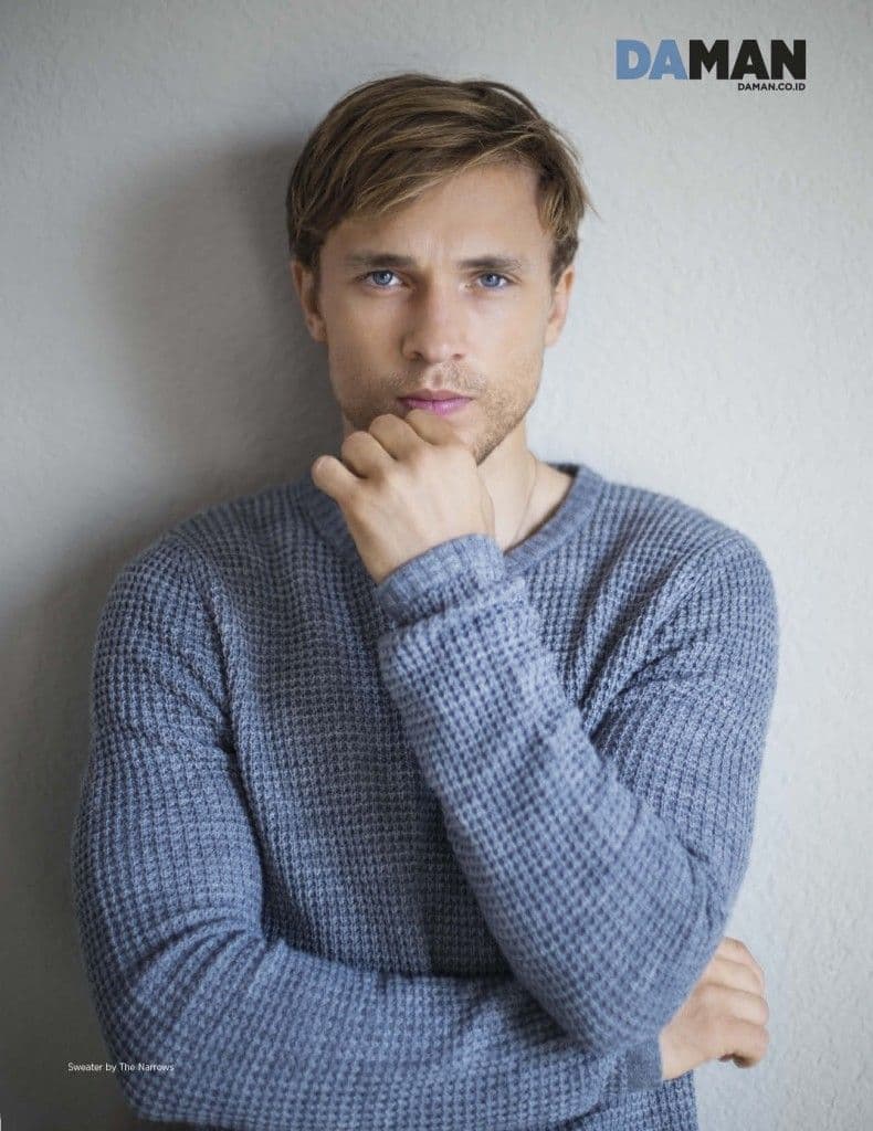 ONLINE FEATURE DA MAN William Moseley January 2015