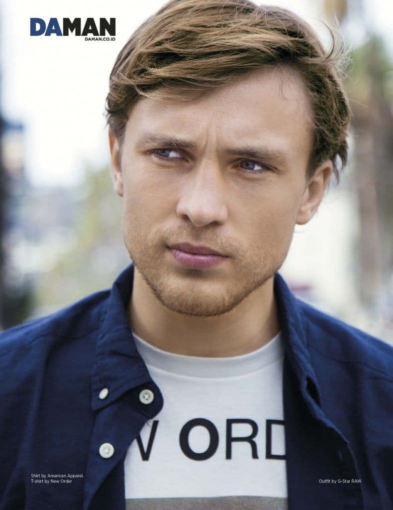 ONLINE FEATURE DA MAN William Moseley January 2015