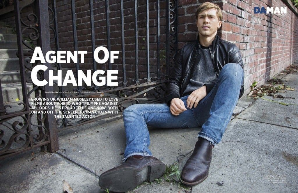 ONLINE FEATURE DA MAN William Moseley January 2015