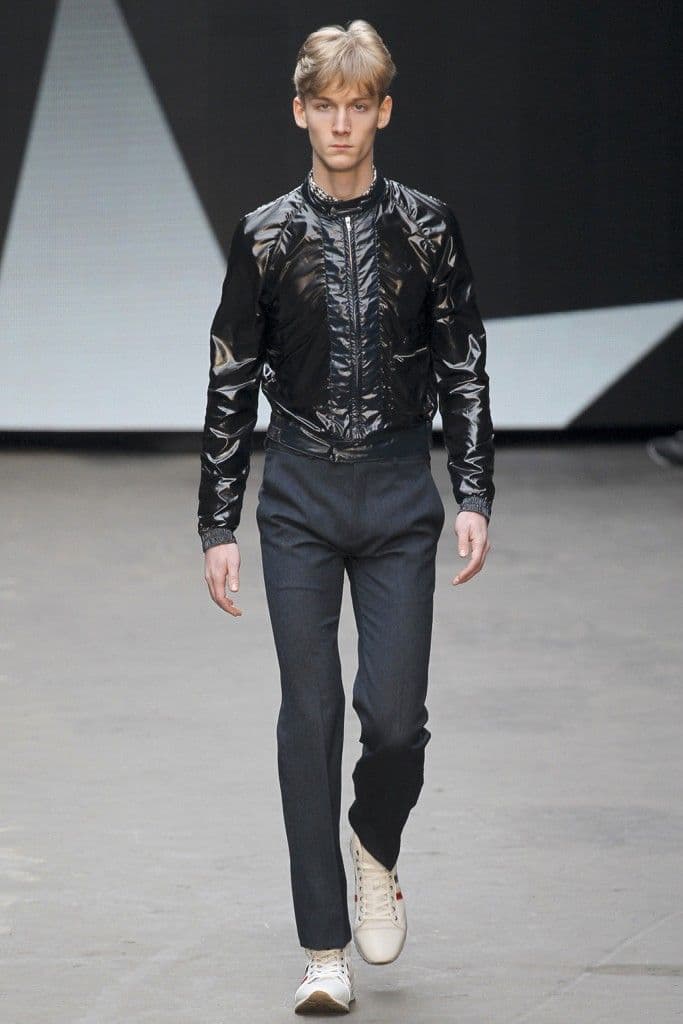 Fall/Winter 2015 Runway: Shiny Effects by Topman Design