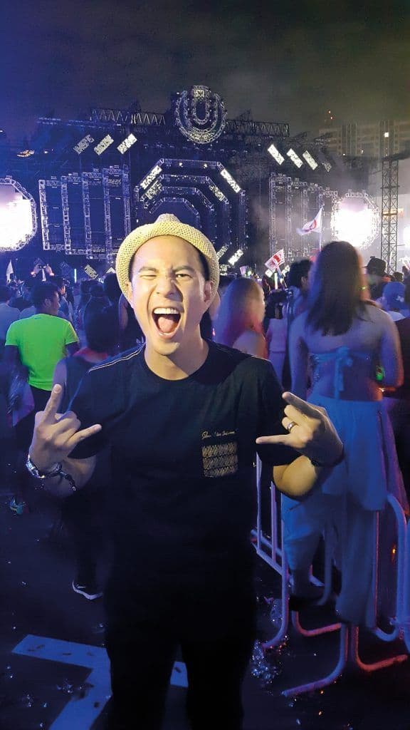 Daniel Mananta TAG Heuer Ultra Japan David Guetta