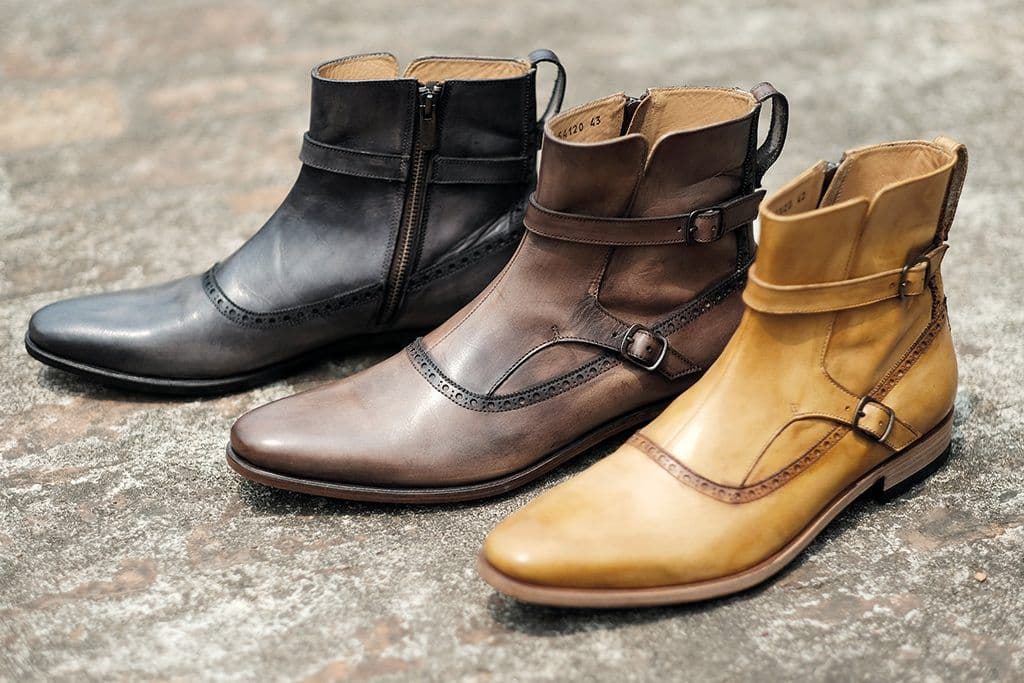 Mario Minardi Hand Painted Leather Shoes Patina