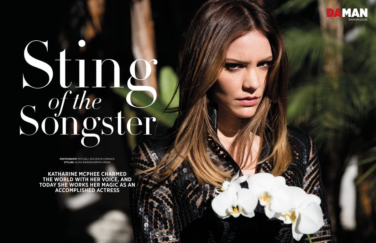 _FEATURE INT CELEB_Katharine McPhee in Cristiano Burani DPS_