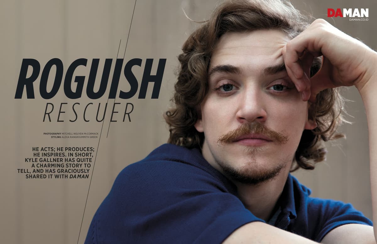 FEATURE_Kyle Gallner of The Finest Hours and Outsiders WGN in Polo shirt by Kennington