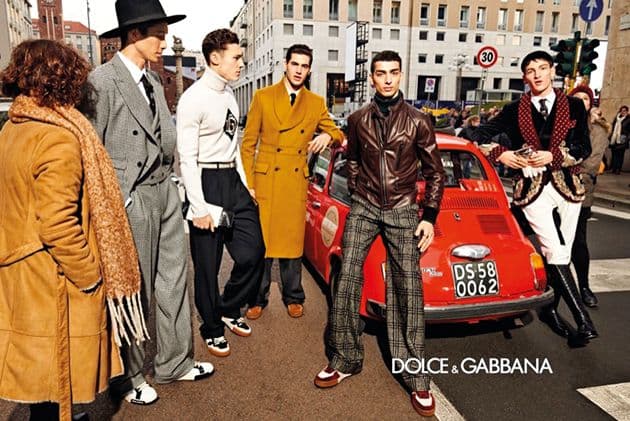 Dolce Gabbana Fall Winter 2019 Mens Campaign