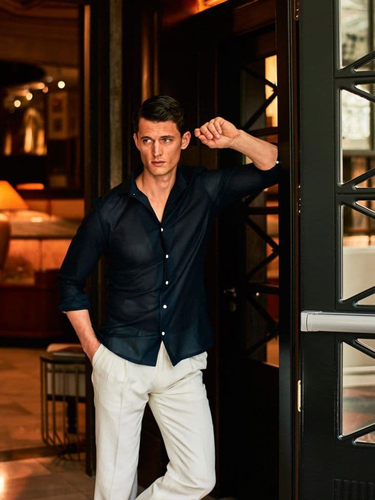 Garrett Neff for Massimo Dutti Personal Tailoring SS16-3