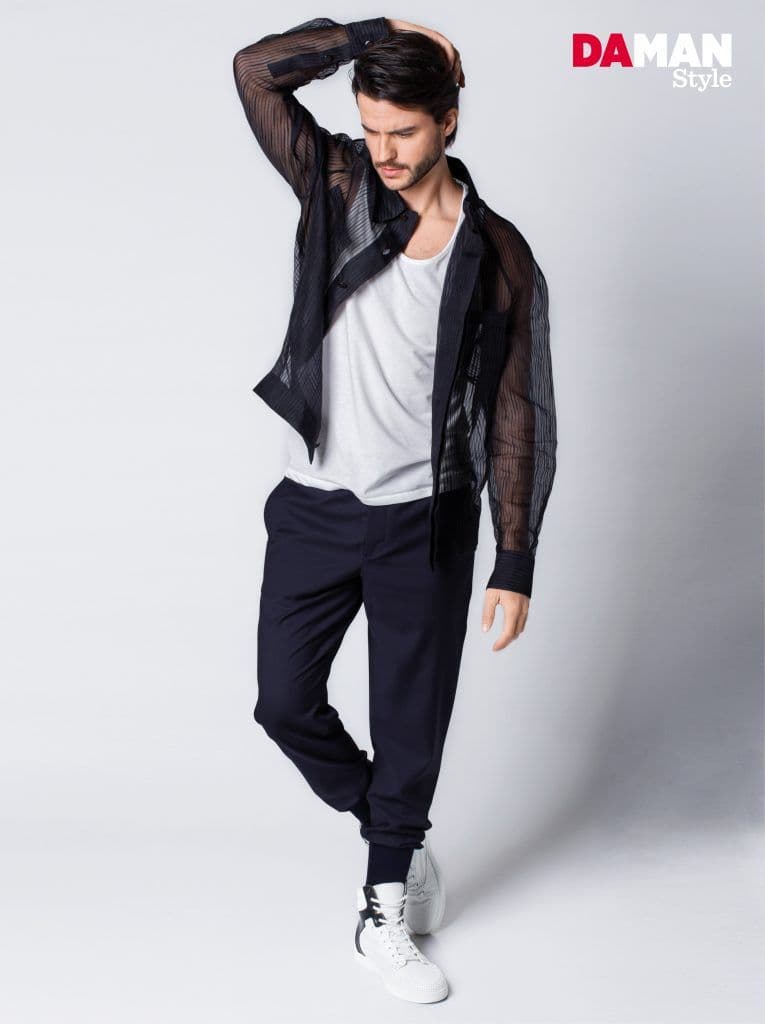 How to wear Sheer Top for Men-1-2