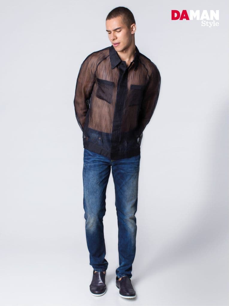 How to wear Sheer Top for Men-3-2