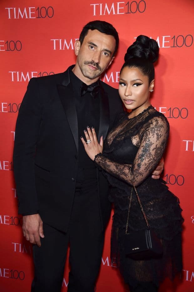 riccardo tisci and nicki minaj time 100