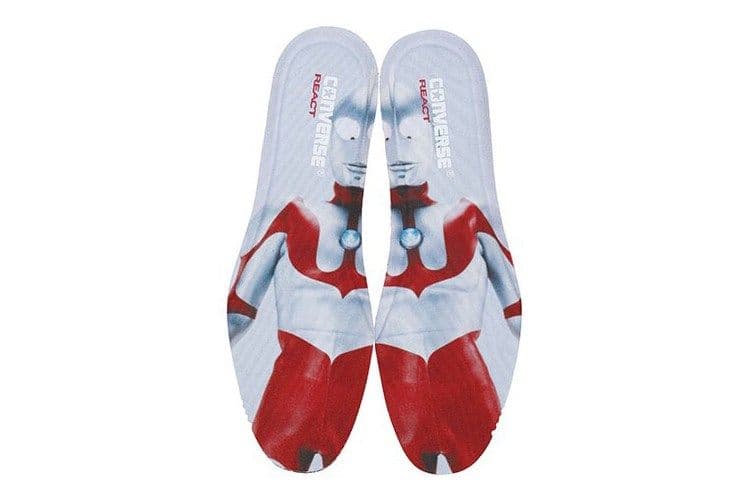 Converse x Ultraman 50th Anniversary-Ultraman Sole