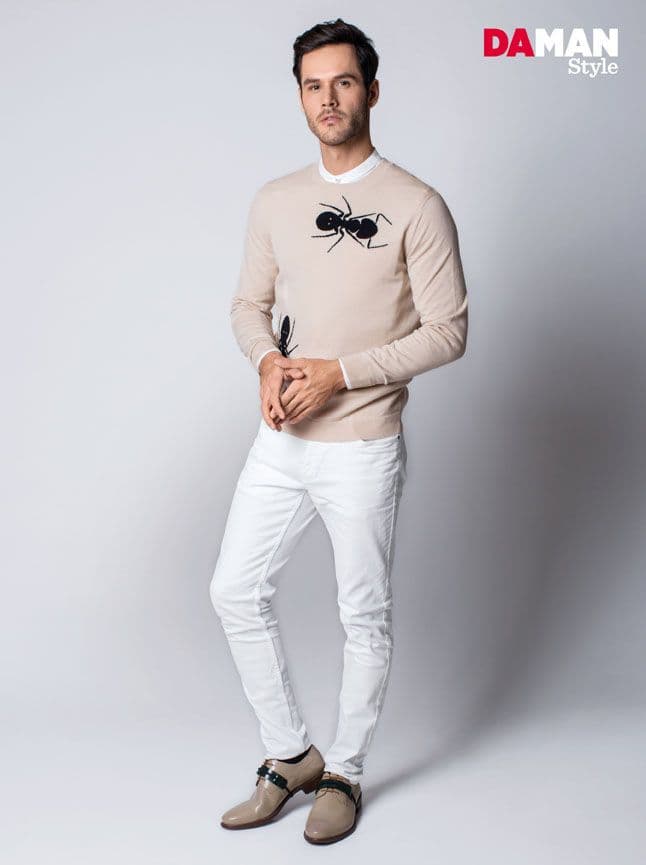 How to wear Mandarin Collar Shirt for Men-1-2